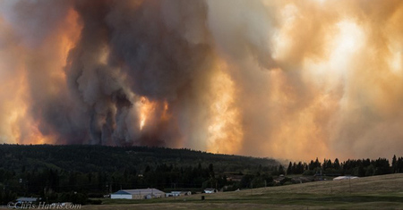 FIRE HYMNTEXT expresses hope and anxiety