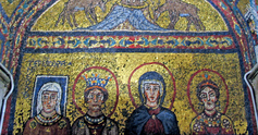 Mosaic in santa prassede