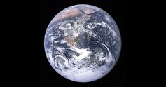 Earth seen from apollo 17 fb 1